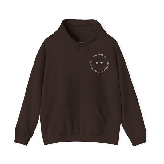 Southwest st. Cozy Unisex Hooded Sweatshirt