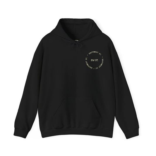 Southwest st. Cozy Unisex Hooded Sweatshirt