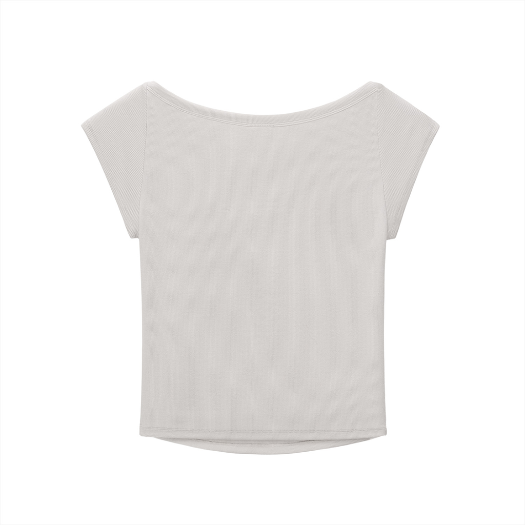 Lizzie Wide Neck Baby T-shirt