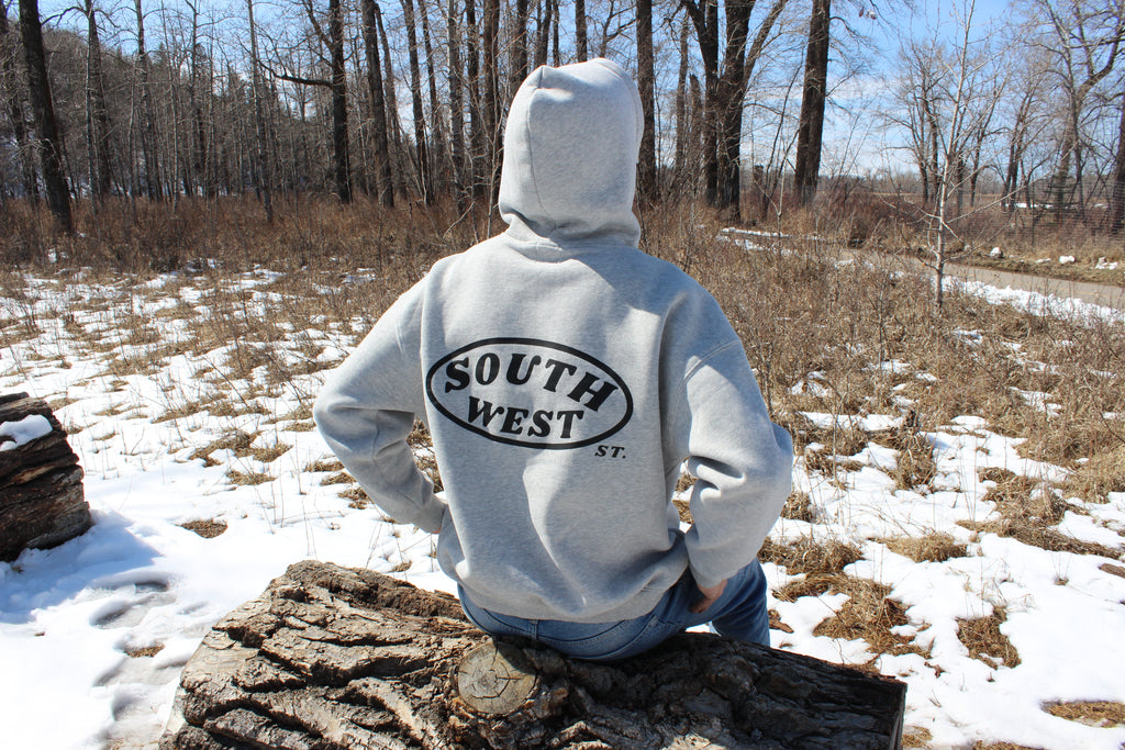 Southwest St. Oversize Fleeced Hoodie