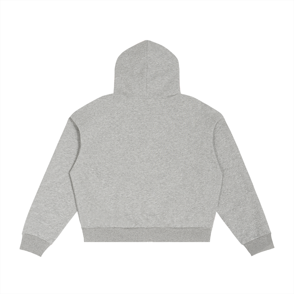 Lizzie Plaid Boxy Zip Hoodie
