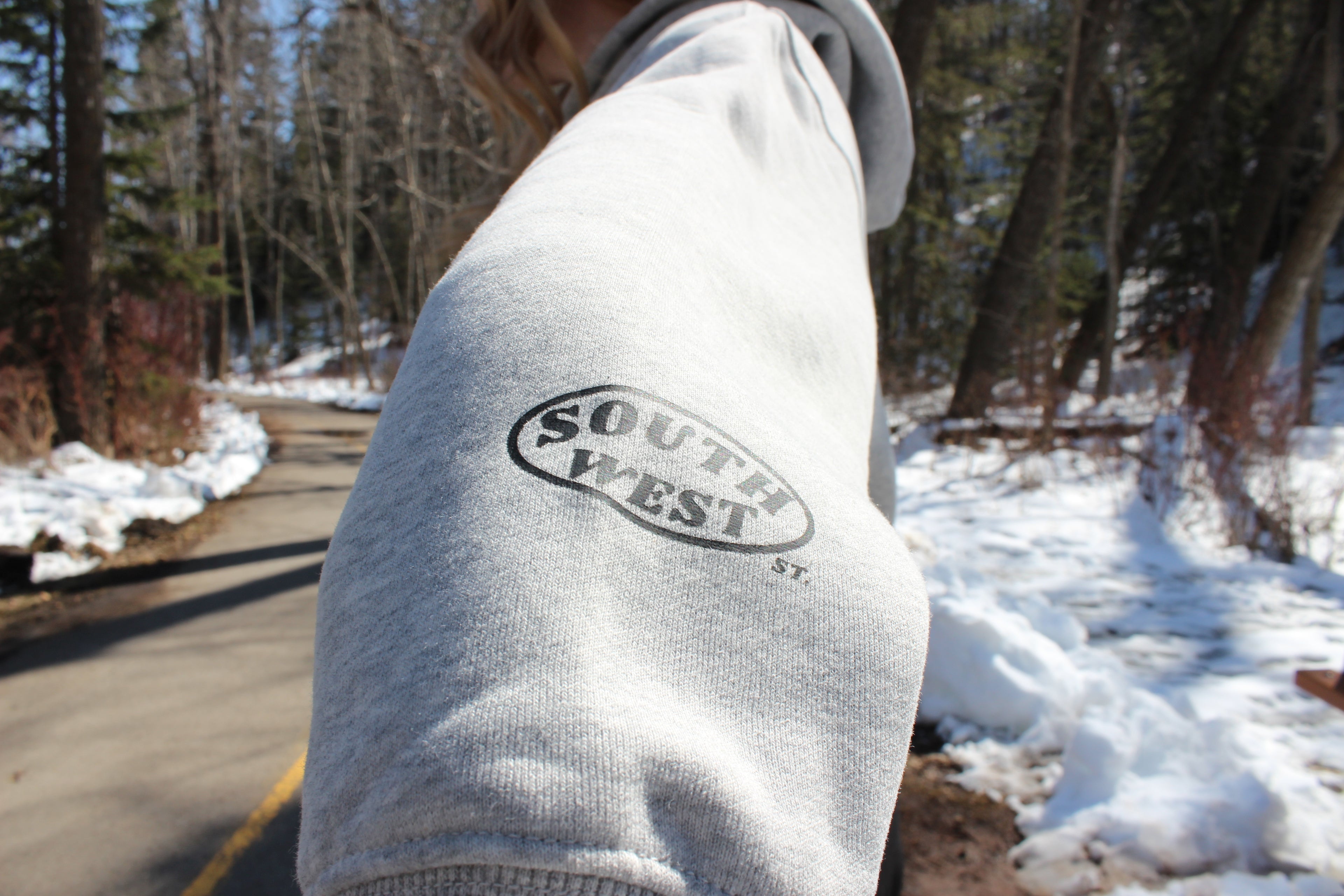 Southwest St. Oversize Fleeced Hoodie