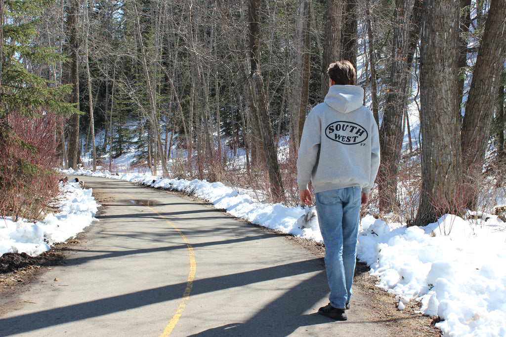 Southwest St. Oversize Fleeced Hoodie