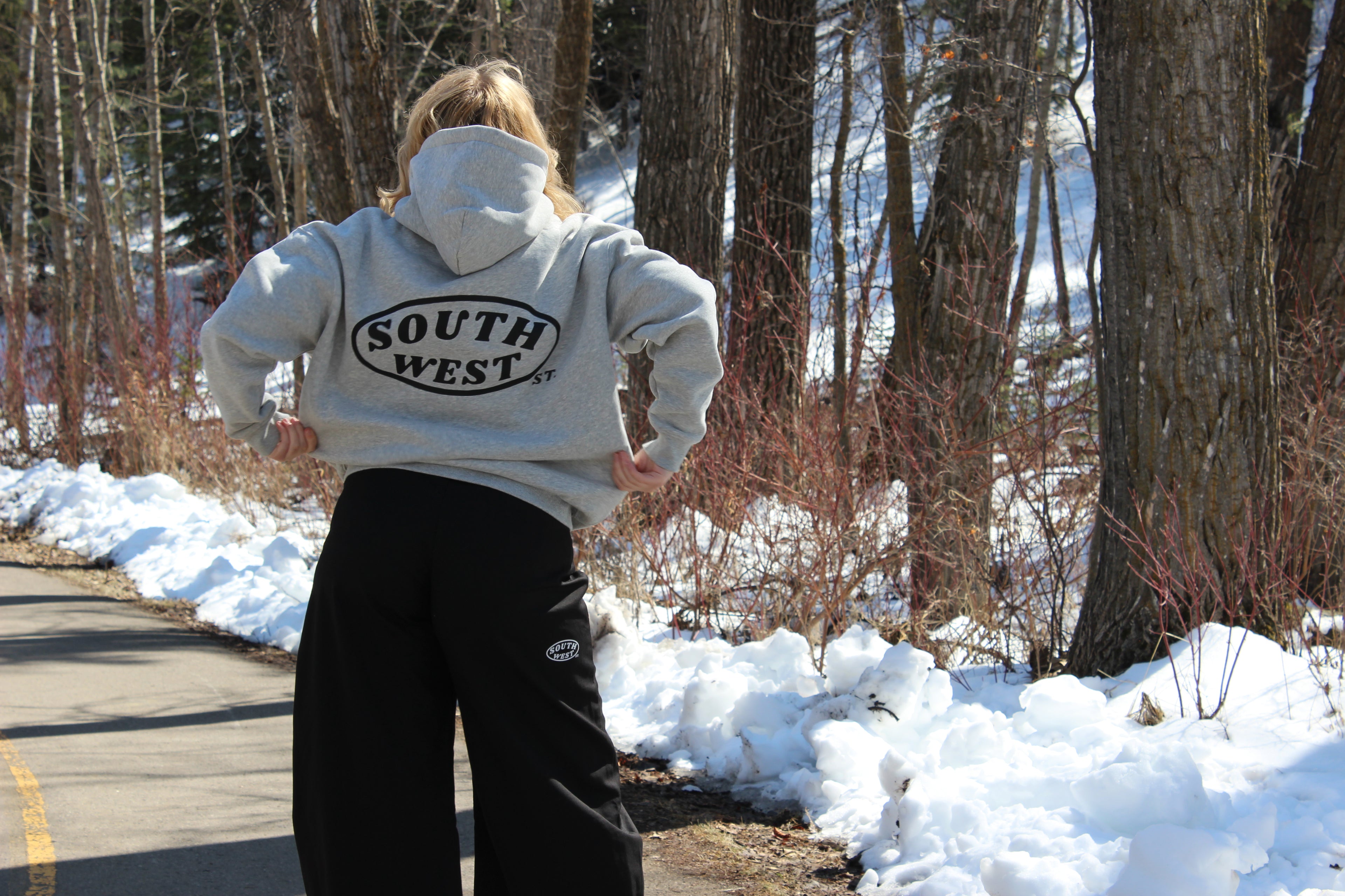 Southwest St. Oversize Fleeced Hoodie
