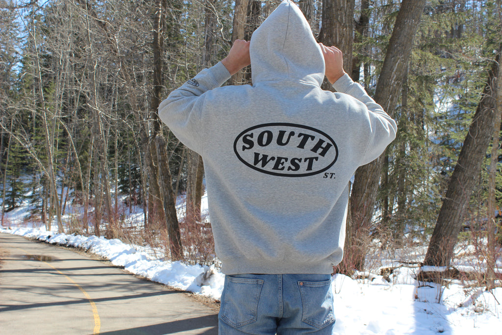 Southwest St. Oversize Fleeced Hoodie