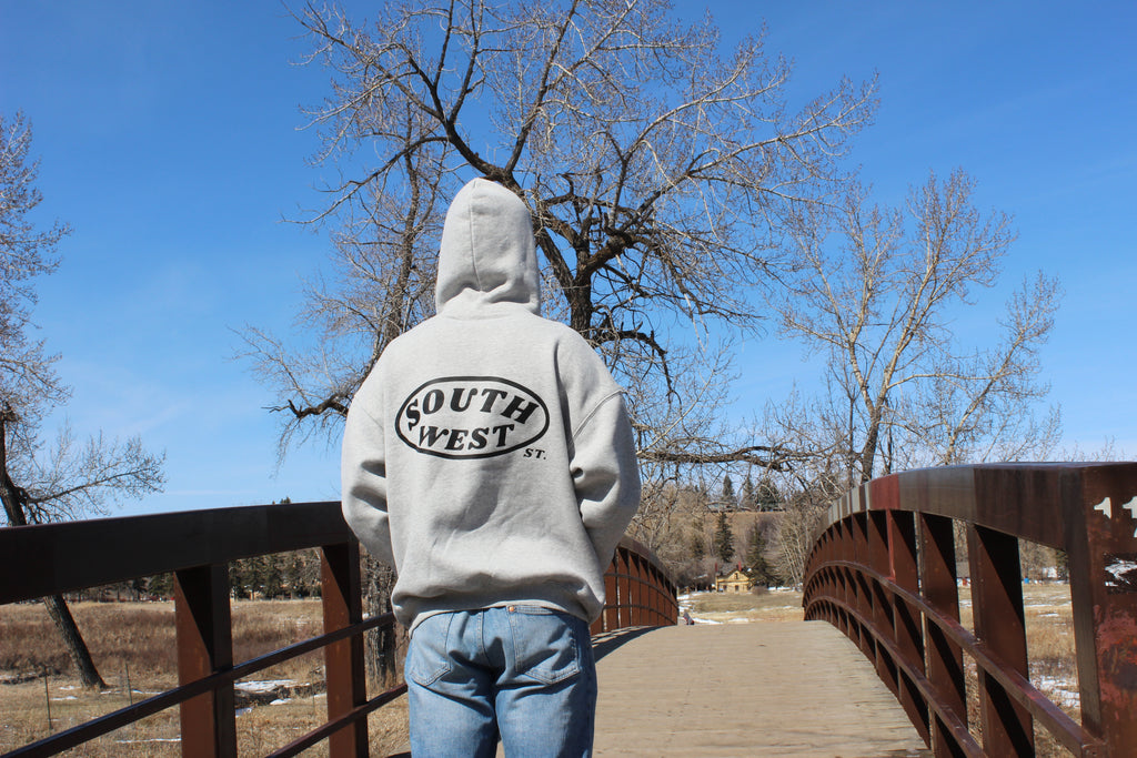 Southwest St. Oversize Fleeced Hoodie