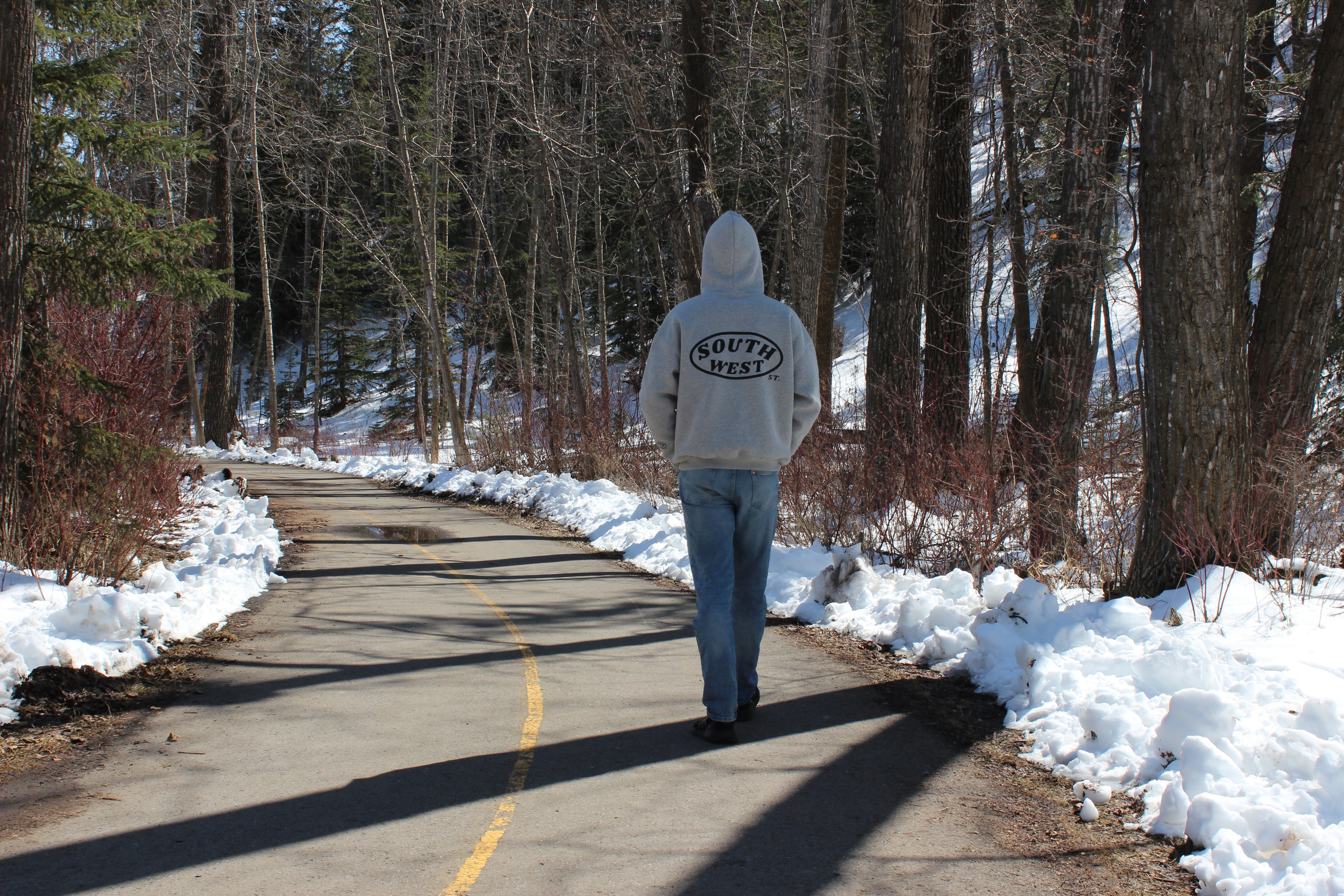 Southwest St. Oversize Fleeced Hoodie