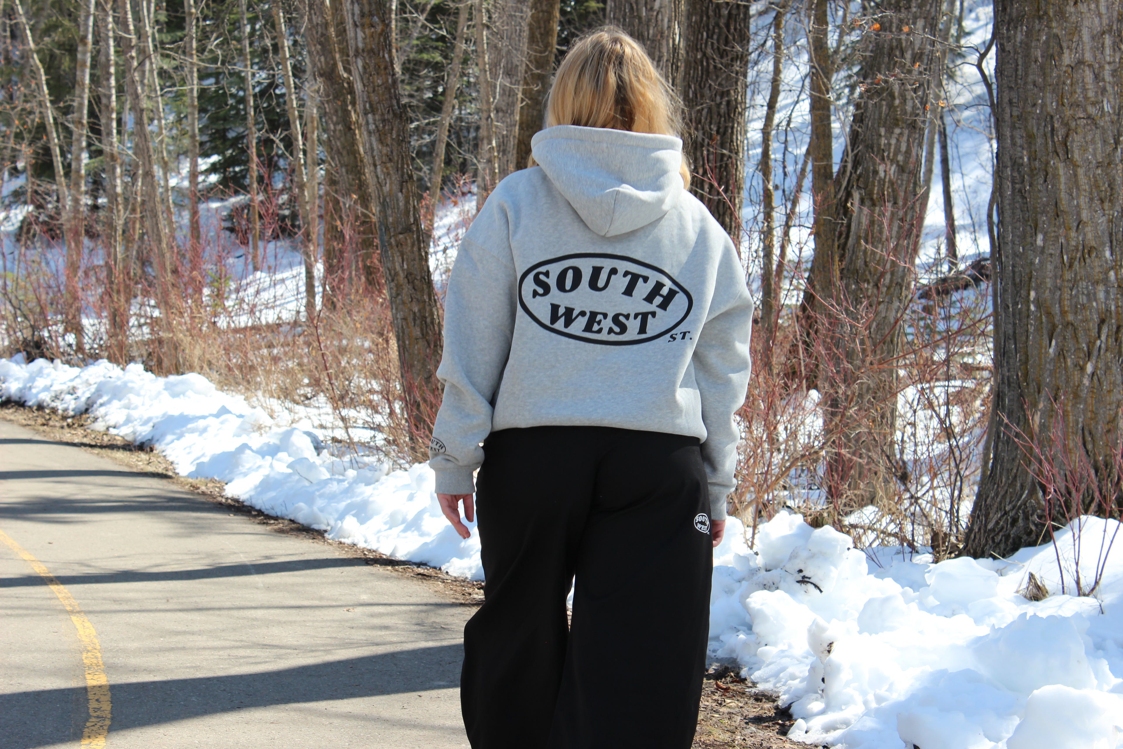 Southwest St. Oversize Fleeced Hoodie
