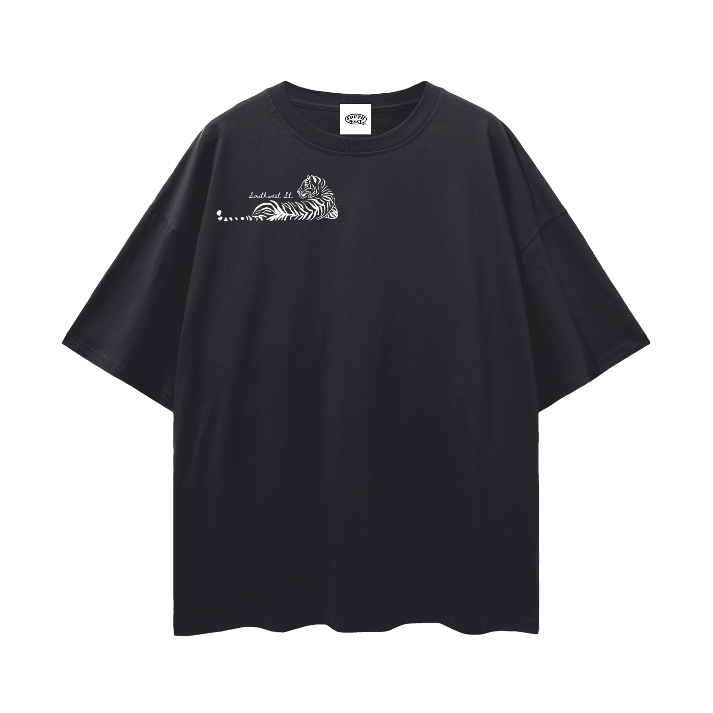 Southwest St. Tiger Drop Shoulder Tee