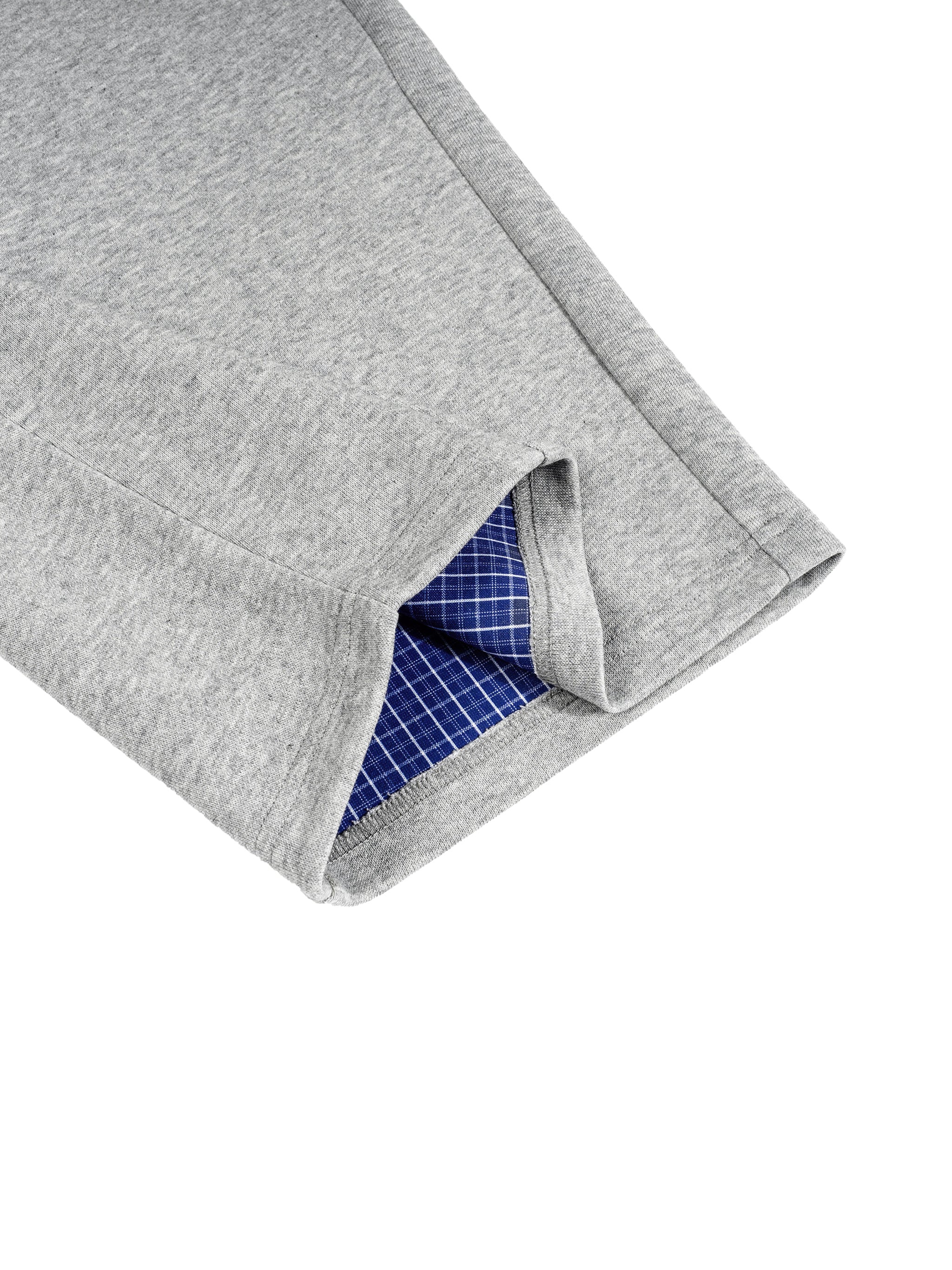Lizzie Plaid Waistband Barrel Sweatpants